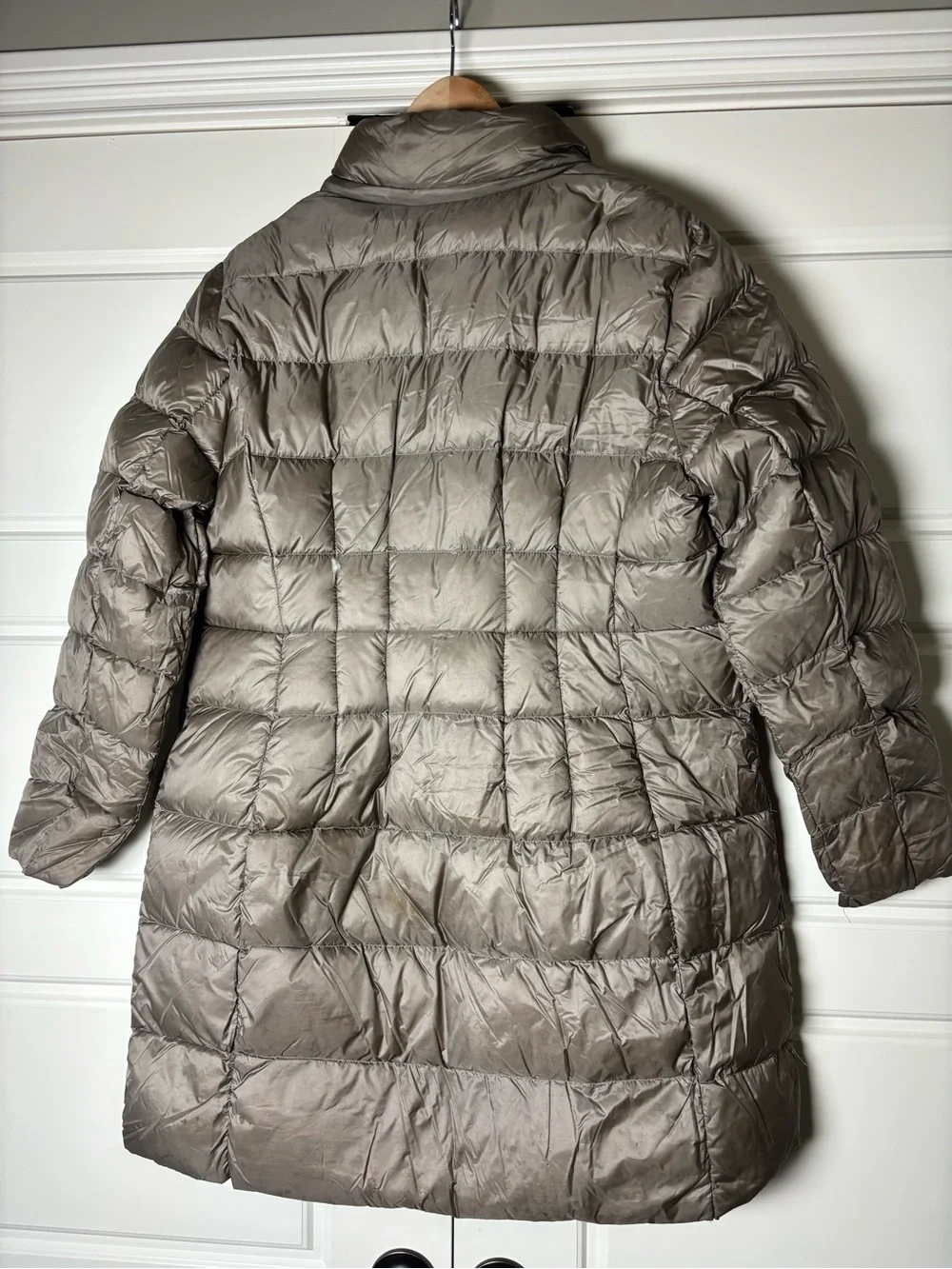 Michael Kors Packable Down Puffer Taupe Jacket-XL